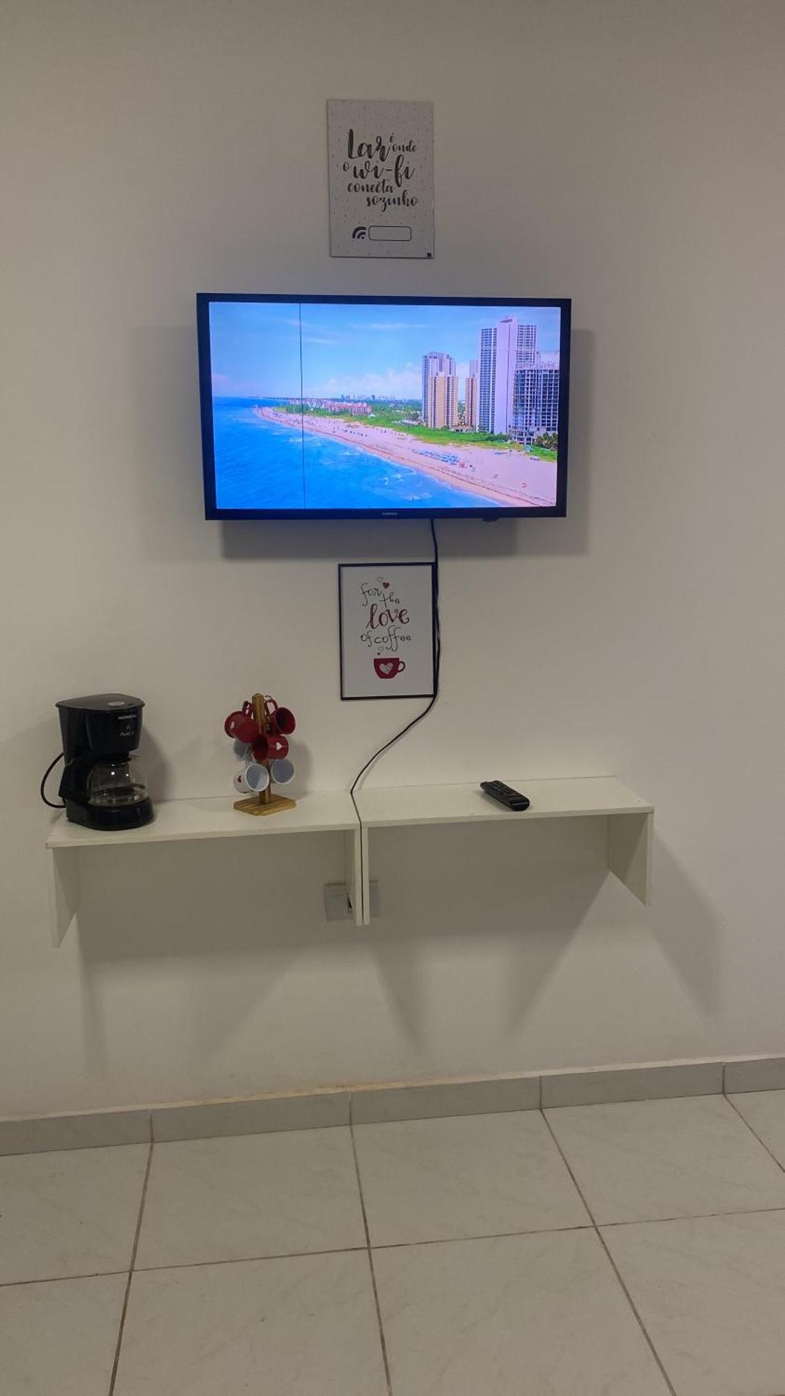 Apartamento Kit Net Pe Na Areia Praia Grande  Esterno foto